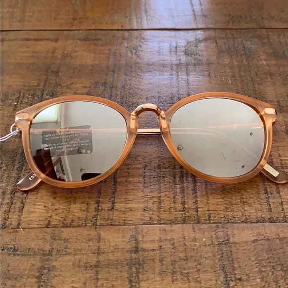 J. Crew Mirrored Rose Gold Sunglasses - Picture 4 of 10